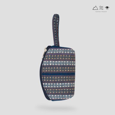 กระเป๋าเหรียญ ผ้ายกลายตีนซิ่น - 003