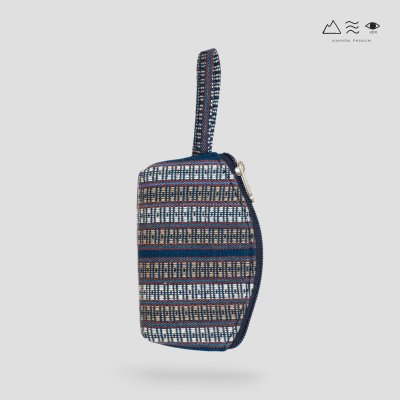 กระเป๋าเหรียญ ผ้ายกลายตีนซิ่น - 003