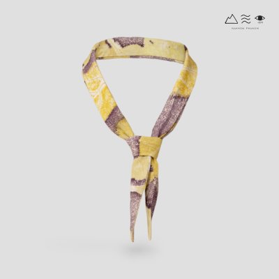 ECO ผ้าพันคอ สี Logwood