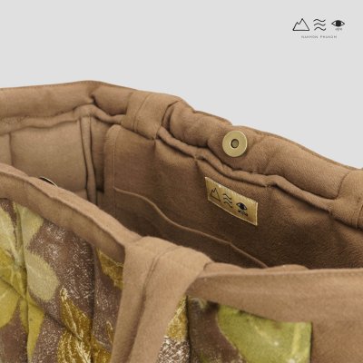 ECO กระเป๋า TOTE บุนุ่ม ใหญ่ สียูคาลิปตัส