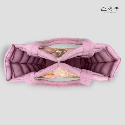 ECO กระเป๋า TOTE บุนุ่ม ใหญ่ สีรังครั่ง