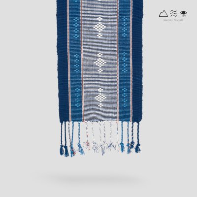 ผ้าสไบทอมือ ลายยกดอก - 004