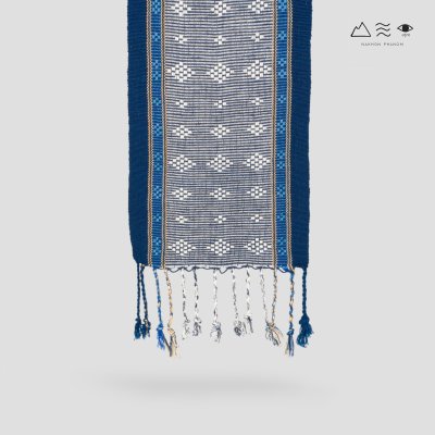 ผ้าสไบทอมือ ลายยกดอก - 001