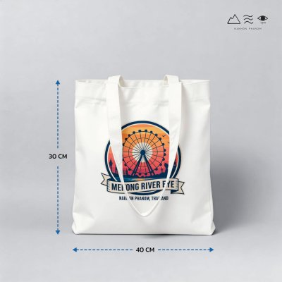 กระเป๋าผ้า แม่โขงริเวอร์อาย