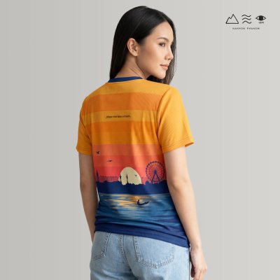 เสื้อยืด T-Shirt แม่โขง ริเวอร์อาย