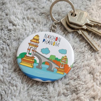 พวงกุญแจกลม เปิดขวด C