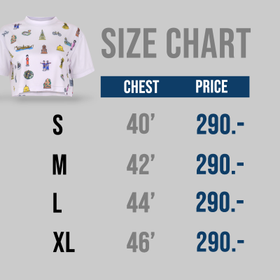 เสื้อครอป Oversized นครพนม Soft Power - ญ