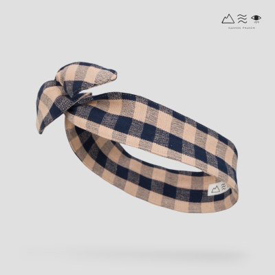 ที่คาดผมผ้าทอมือ แบบลวดดัด ย้อมเปลือกไม้ ที่คาดผมผ้าทอมือ แบบลวดดัด ย้อมเปลือกไม้