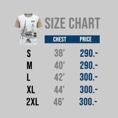 เสื้อยืดนครพนม ภาพวาดลายเส้น