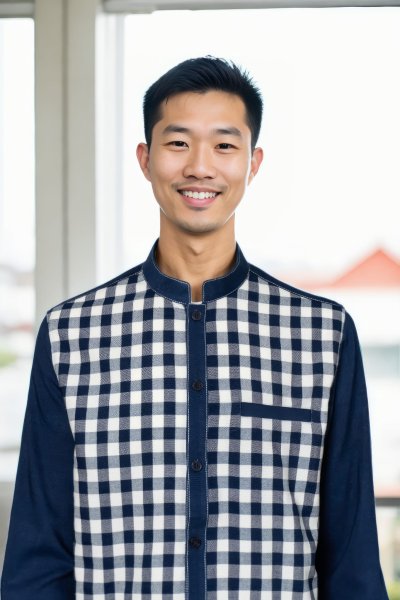 EPO เสื้อเชิ้ตแขนยาว คอจีน ช ครามเข้ม EPO เสื้อเชิ้ตแขนยาว คอจีน ช ครามเข้ม