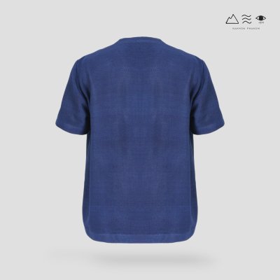 เสื้อ Oversized T-Shirt 4 ตะกอมัดหมี่ ย้อมคราม