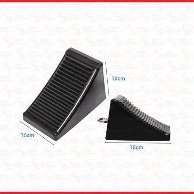 Rubber Wheel Chock 1KG / Pengganjal Ban Mobil Motor / Car Stopper Block