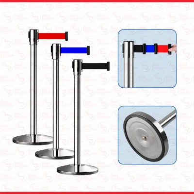 Queue Line Separator Stainless HQ