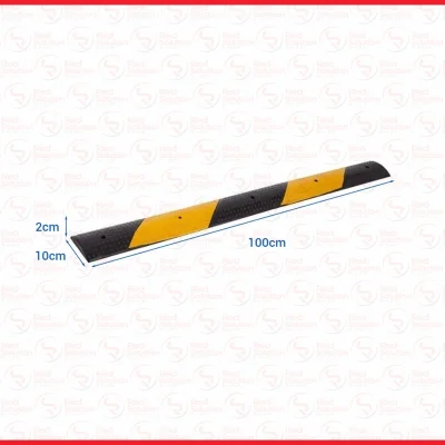 Rubber Speed Bump Slim 100CM