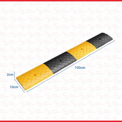 Rubber Speed Bump Slim 100CM