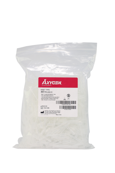 Clear tip PP. 1-200ul.(1000/pack) #TR222C,Axygen