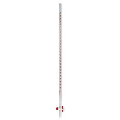 บิวเรตต์ Burette glass class A PTFE stopcock with certificate, Wertlab