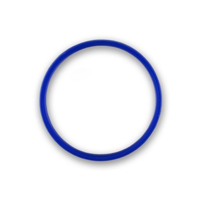 Pouring Ring Seal PP GL45 (Blue) #2924228, Duran