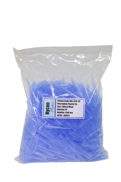 Blue tip 1000ul. (1000pcs/pk), Hycon
