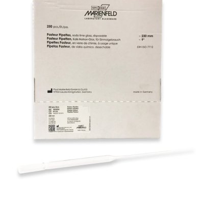 Pasteur pipette 230mm., 9''