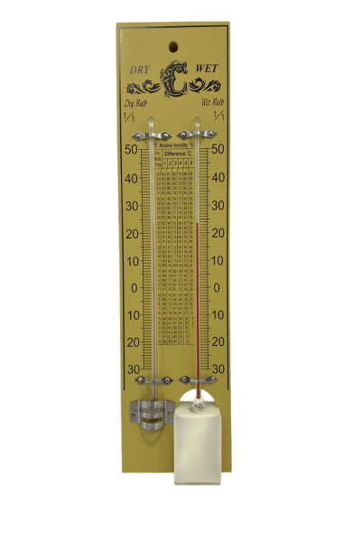 เทอร์โมมิเตอร์กระเปาะเปียก-กระเปาะแห้ง (Thermometer Wet & Dry)