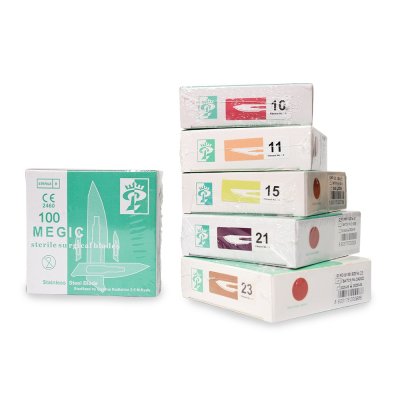 ใบมีดผ่าตัด Stainless Steel Blade (100/box), Paramount