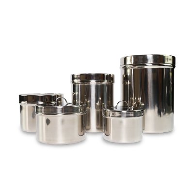 กล่องสำลีสแตนเลสพร้อมฝา, Dressing jar