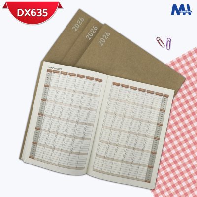 สมุดไดอารี่ 2026 รหัส DX635