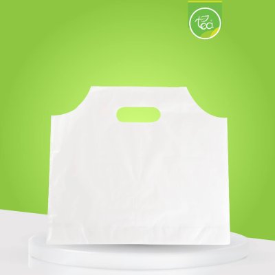 ถุงคู่ ไม่พิมพ์ลาย แพ็คละ 50 ใบ