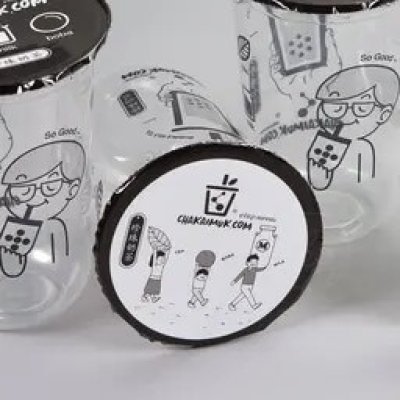 ฟิล์มซีลฝาแก้ว สีขาวดำ Chakaimuk 2,000 ดวง