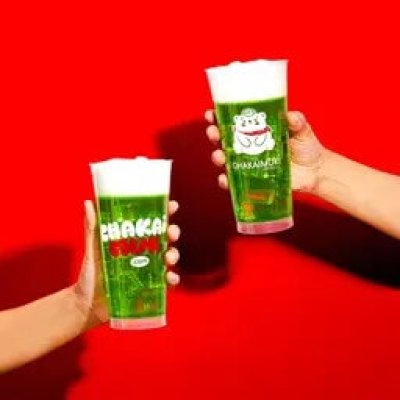 แก้ว PP แก้วพลาสติก  เนื้อแข็ง ทรงตรง ปาก 90 มม. 22 ออนซ์ พิมพ์ลาย CHAKAIMUK2024