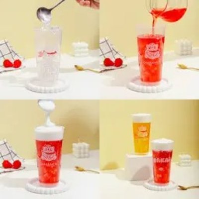 แก้ว PP แก้วพลาสติก  เนื้อแข็ง ทรงตรง ปาก 90 มม. 22 ออนซ์ พิมพ์ลาย CHAKAIMUK2024