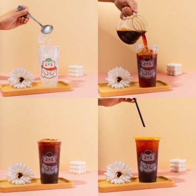 PP Plastic Cup Straight Shape, 95 mm. Rim, Chakaimuk 2024 Print  22 Oz