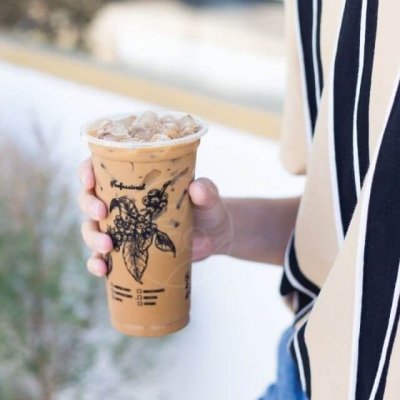 แก้ว GOOD COFFEE สีดำ ทรงตรง 22 ออนซ์