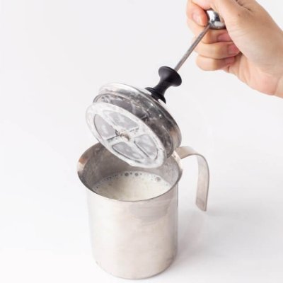 เหยือกปั้มฟองนม สแตนเลส