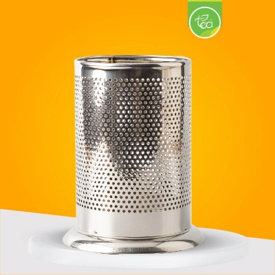 Stainless Steel Straw Holder 17 cm.