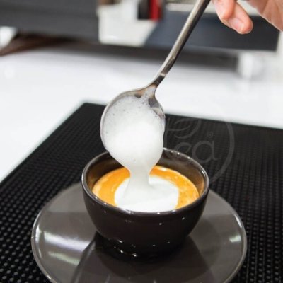 ช้อนตักฟองนม สแตนเลส