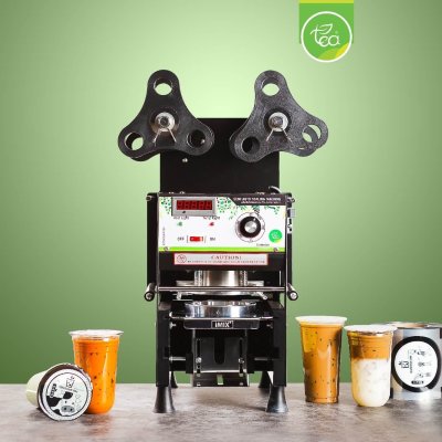 TEA SMA01 Model Glass Lid Semi Auto Sealing Machine.