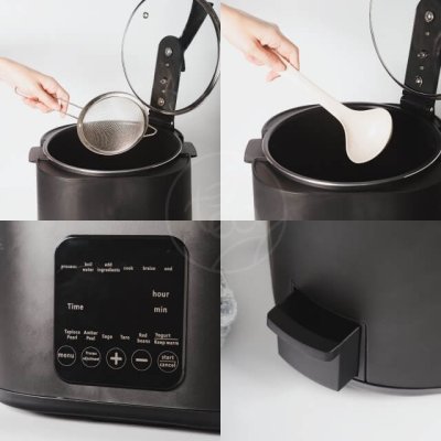 หม้อต้มไข่มุกไฟฟ้า ความจุ 9 ลิตร