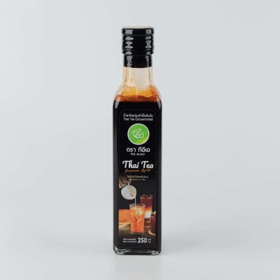 ไซรัปชาไทยพรีเมียม สูตรเข้มข้น ตราทีอีเอ 250 มล.