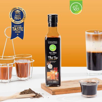 ไซรัปชาไทยพรีเมียม สูตรเข้มข้น ตราทีอีเอ 250 มล.