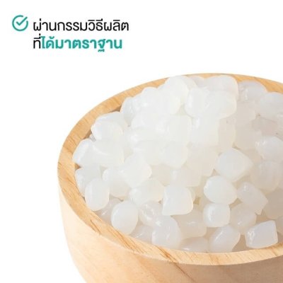 บุกไข่มุกขาว ในน้ำเชื่อม บรรจุ 800 กรัม