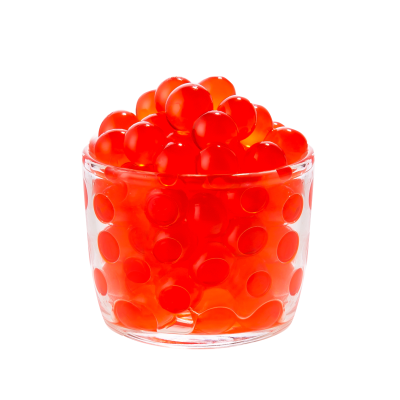 ไข่มุกป๊อป เรนโบว์ป๊อปปิ้ง รสสตรอว์เบอร์รี่ ตราทีอีเอ 907 กรัม