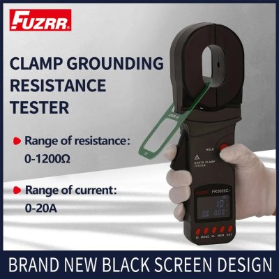 FUZRR แคลมป์มิเตอร์วัดความต้านทานดิน Earth Clamp Meter รุ่น FR2000C+