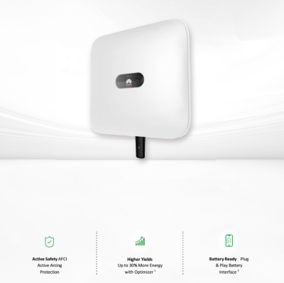 โซล่าอินเวอร์เตอร์ Huawei SUN2000-10KTL-M1 รับประกัน 10 ปี ผ่าน MEA และ PEA