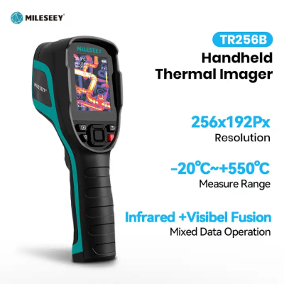 Mileseey TR256B กล้องถ่ายภาพความร้อน (Thermal Imager Camera) ความละเอียดภาพ 256 x 192 Pixel