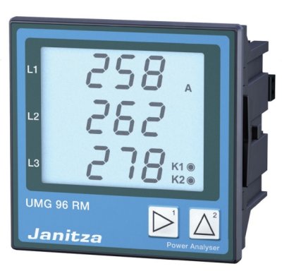มิเตอร์ Janitza UMG96RM สำหรับวัดพลังงานไฟฟ้า กันไฟย้อน