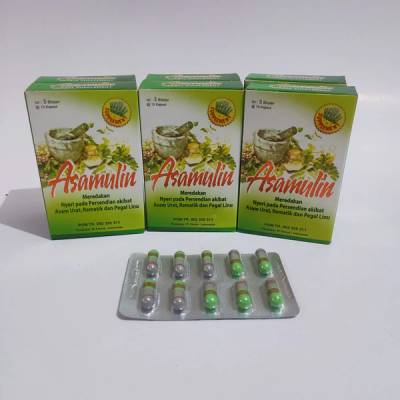 Asamulin Original Herbal – Relieve Gout, Rheumatism