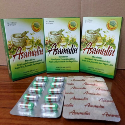 Asamulin Original Herbal – Relieve Gout, Rheumatism