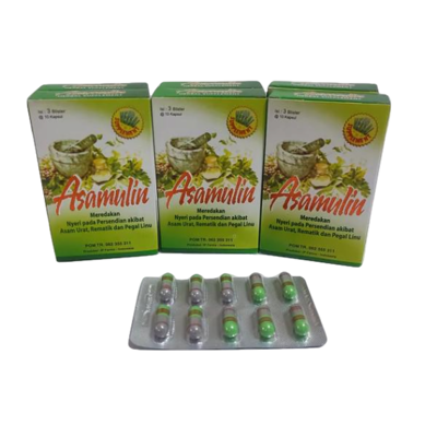 Asamulin Original Herbal – Relieve Gout, Rheumatism